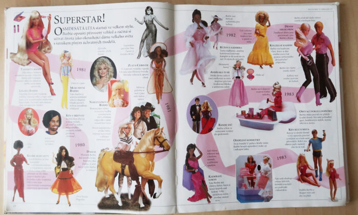 náhled knihy Obrazový průvodce módním světem panenky Barbie