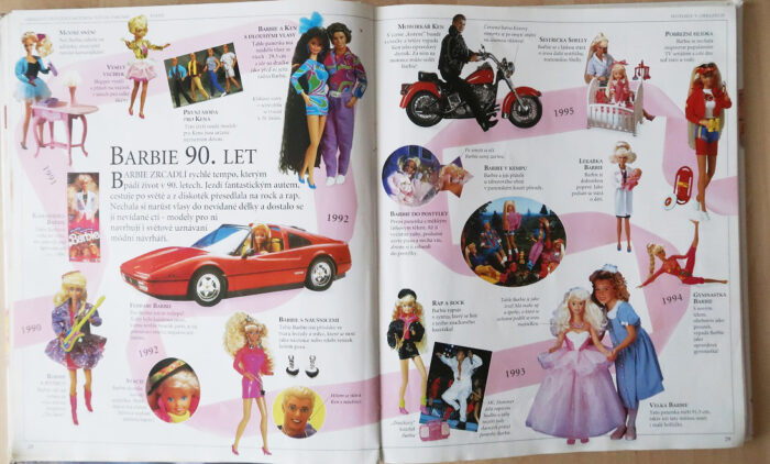 náhled knihy Obrazový průvodce módním světem panenky Barbie