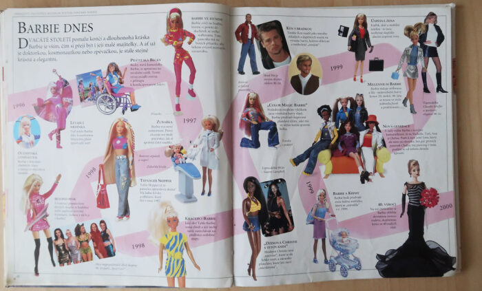 náhled knihy Obrazový průvodce módním světem panenky Barbie
