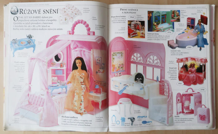 ložnice pro Barbie (z knihy - Obrazový průvodce)