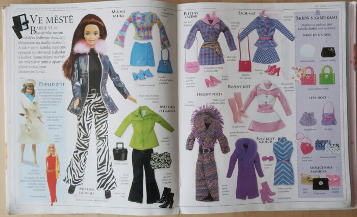 městská móda pro Barbie (z knihy - Obrazový průvodce)