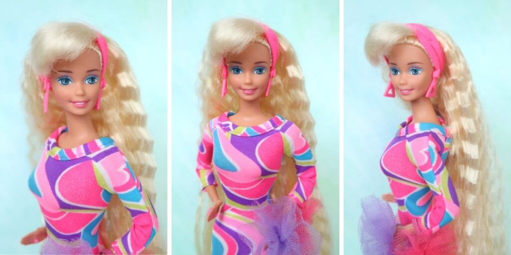 reprodukce Barbie Totally Hair