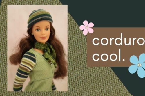 Barbie Corduroy Cool brunetka